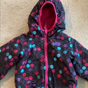 Girls North Face Perrito Reversible Jacket